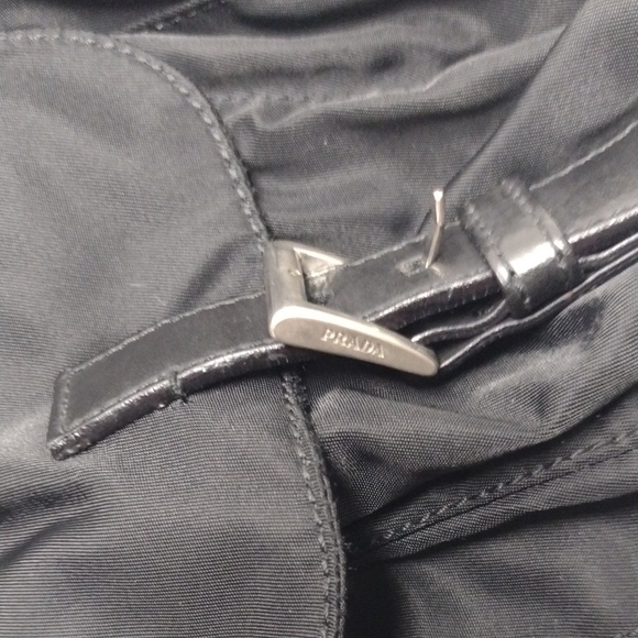 Prada Black Women's Nylon Backpack - Picture 8 of 16